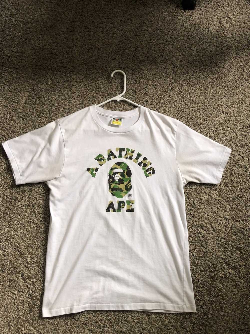 Bape Family Bag ABC Camo T-shirt - image 1