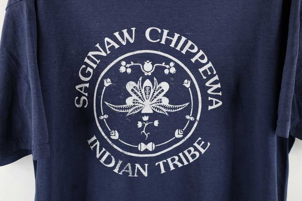 Vintage Vintage 90s Saginaw Chippewa Indian Tribe… - image 4
