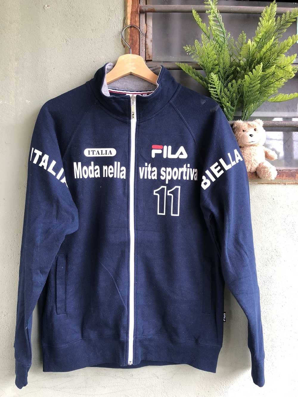 Fila 🔥Fila Moda Nella Vita sportiva Zipper Sweter - image 1