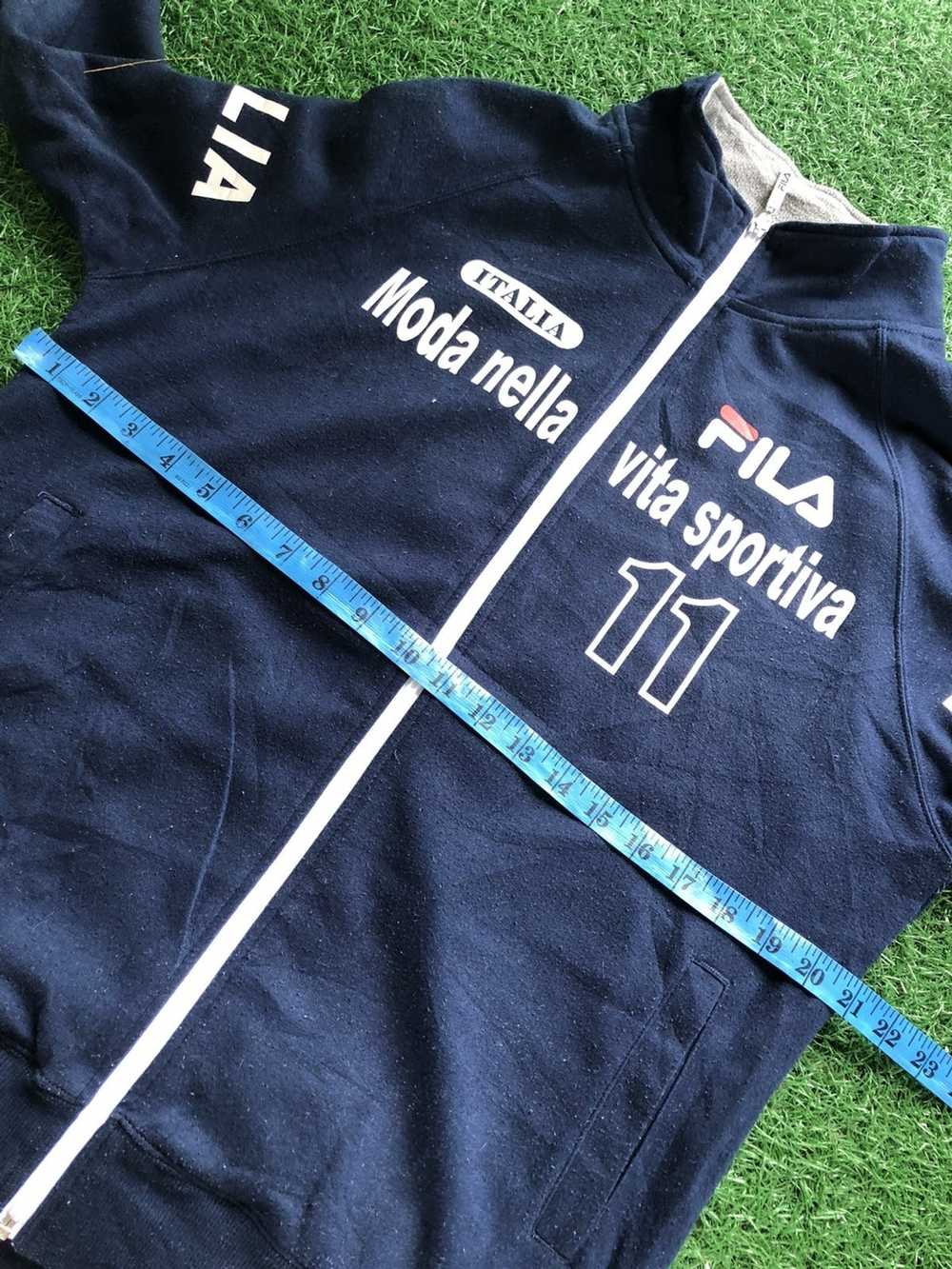 Fila 🔥Fila Moda Nella Vita sportiva Zipper Sweter - image 6