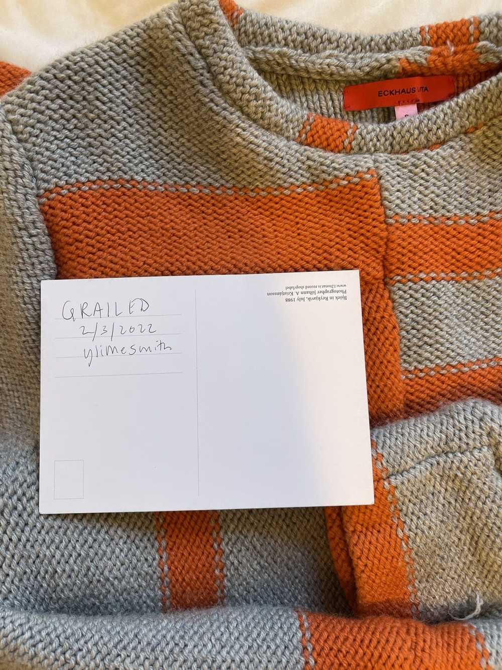 Eckhaus Latta Eckhaus Latta geometric knit sweater - image 5
