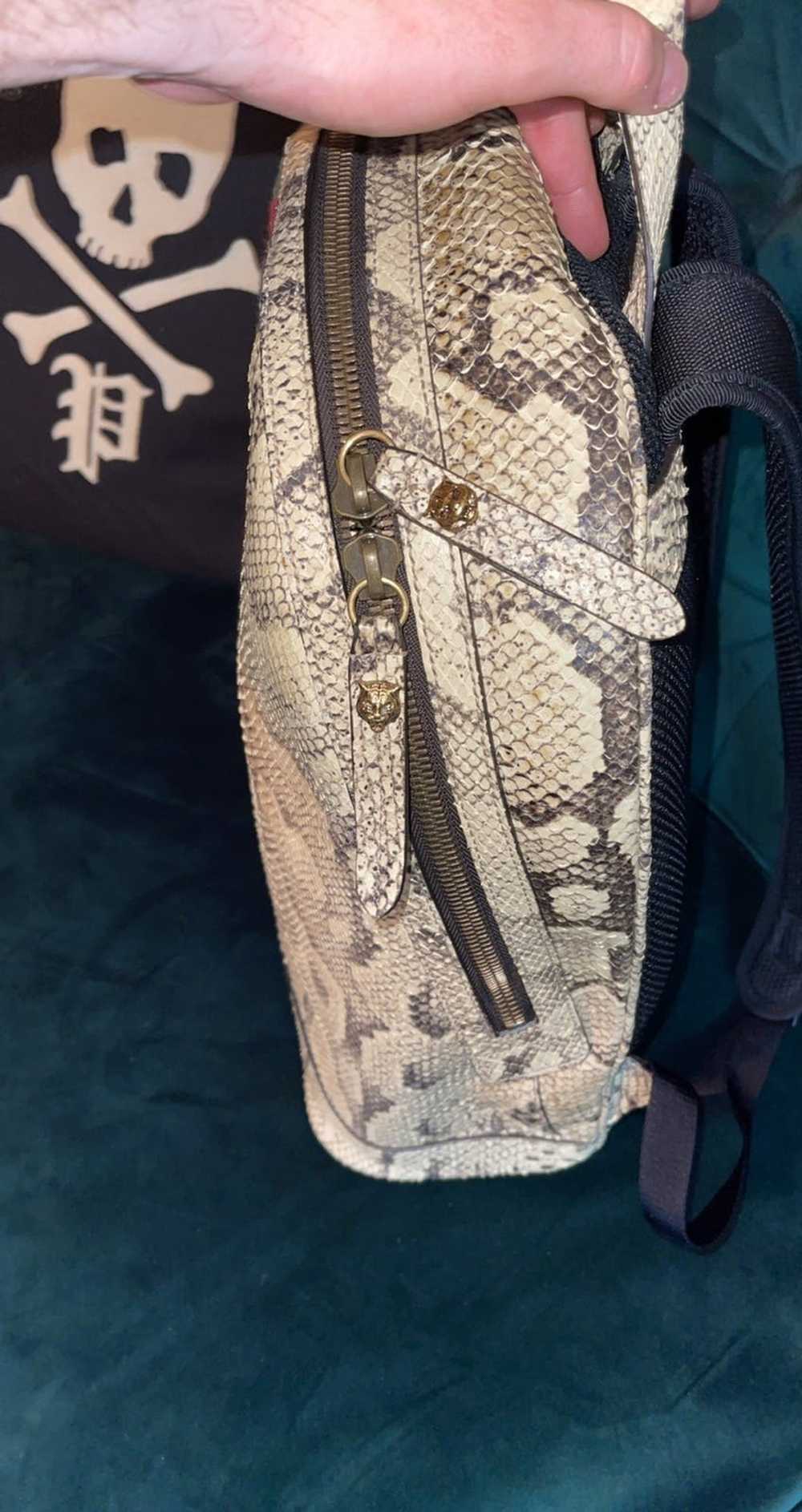 Gucci Gucci python backpack men’s unisex - image 4