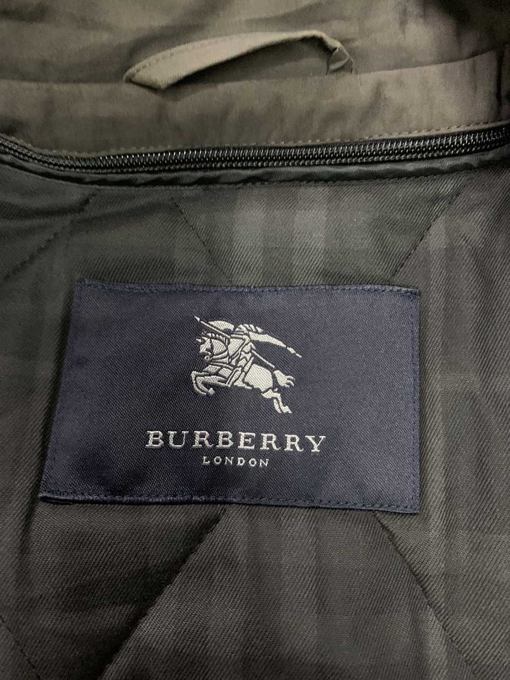 Burberry × Other 🔥VTG BURBERRY OVERCOATS DARK GR… - image 6