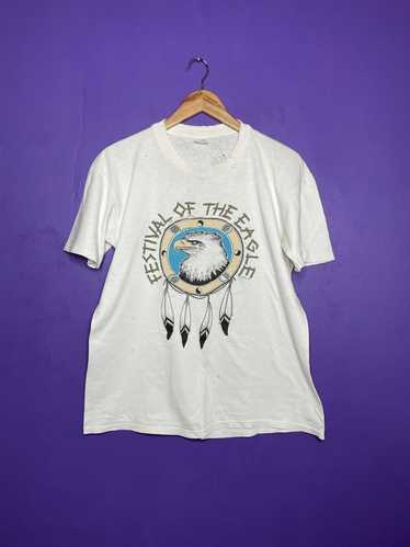 Vintage Vintage Kerrville festival of the eagle t-