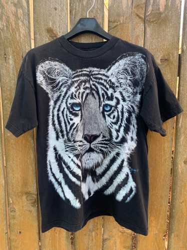 Vintage 1997 Blue Eyes White Tiger Tee