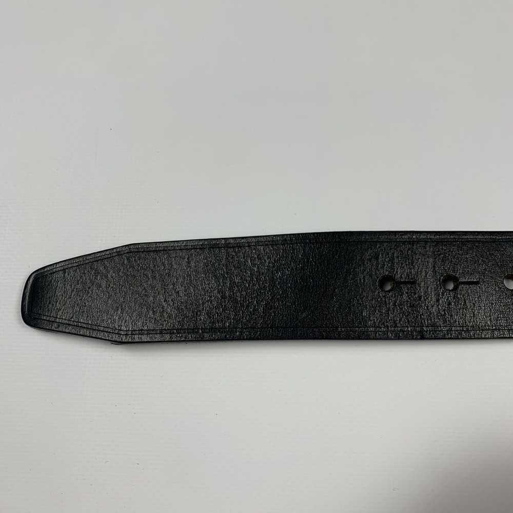 Dsquared2 Dsquared big buckle logo leather belt - image 11