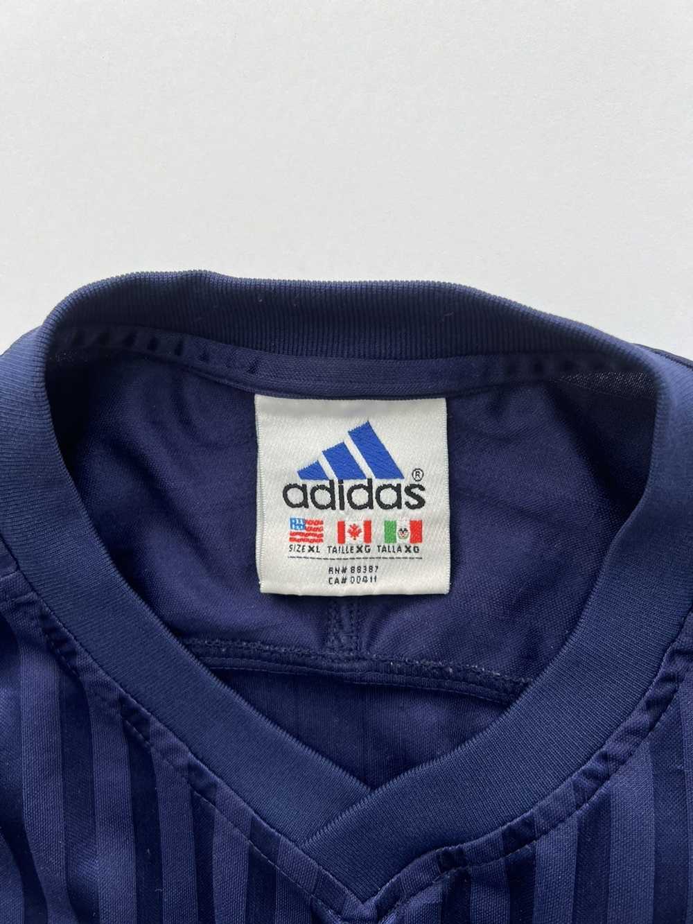 Adidas × Vintage VTG Y2K Adidas Poly Tech Shirt - image 3