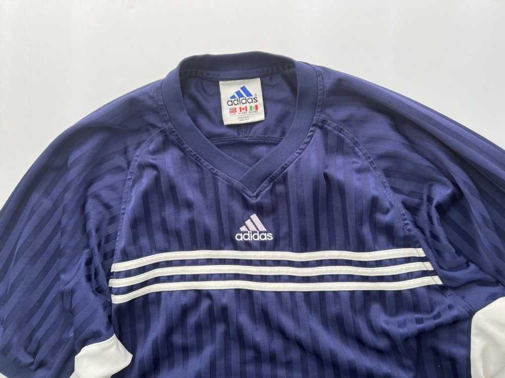 Adidas × Vintage VTG Y2K Adidas Poly Tech Shirt - image 4