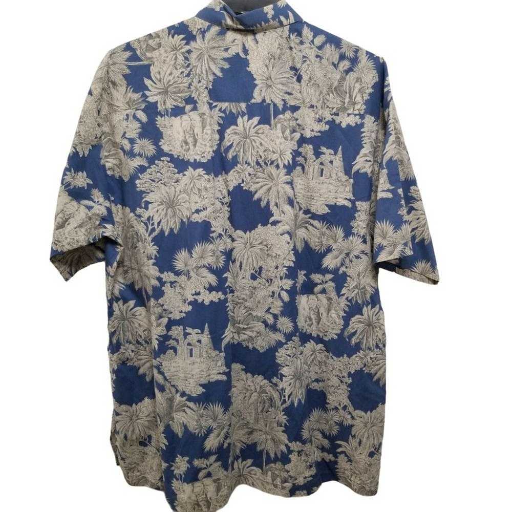 Tori Richard Tori Richard Mens L Palm Print Butto… - image 6