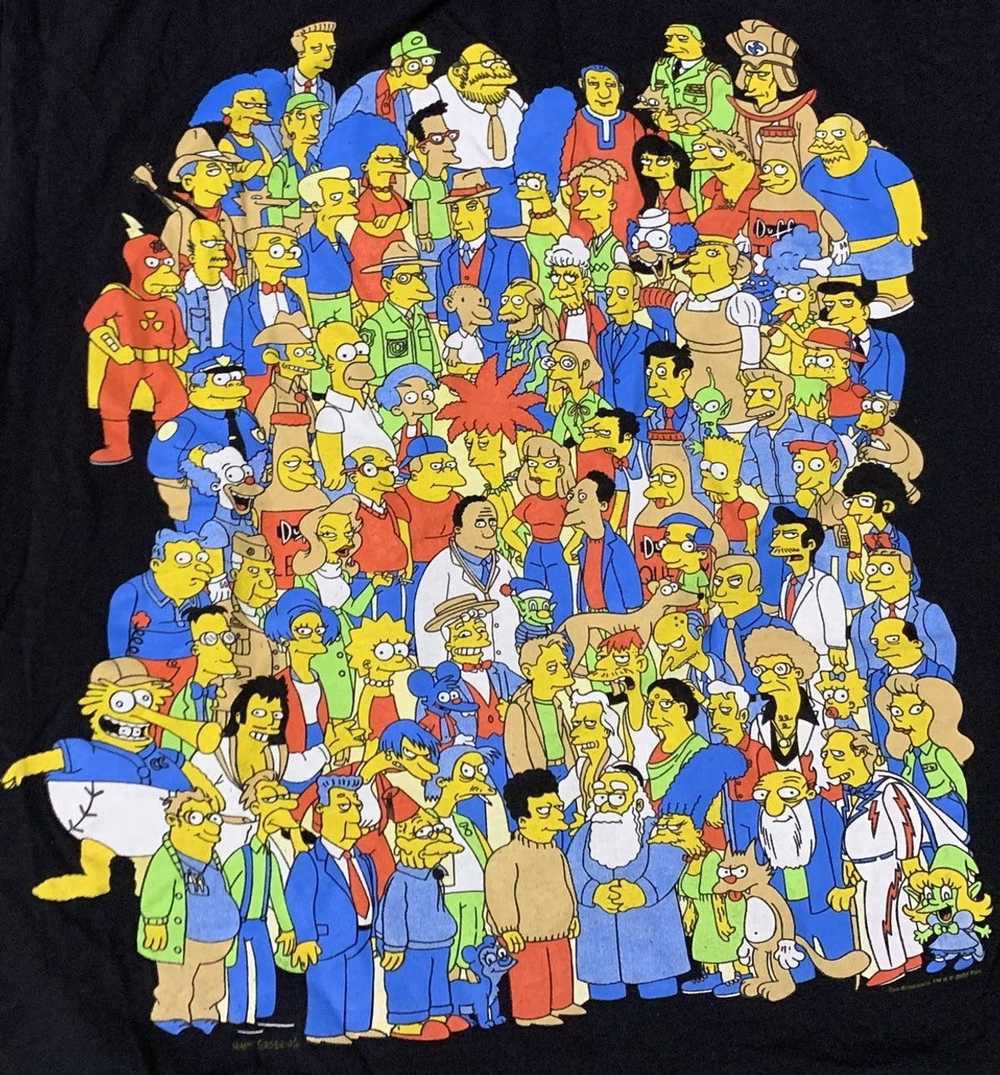Band Tees × The Simpsons × Vintage Vintage The Si… - image 2