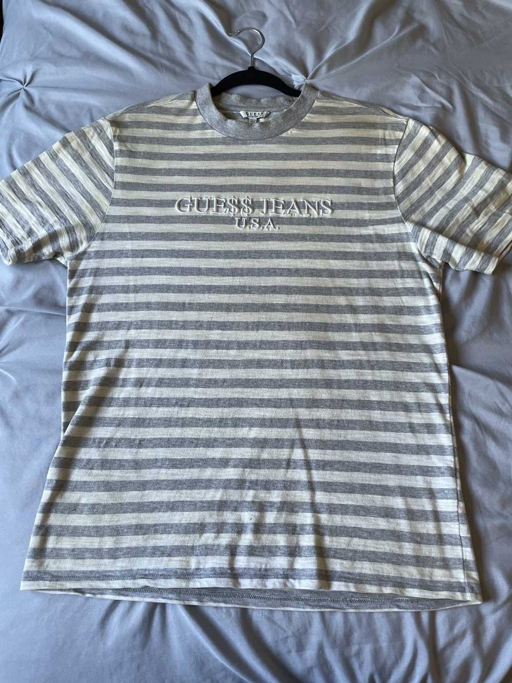 A$AP ASAP Rocky x Guess Jeans Green Purple Size Small Striped T Shirt