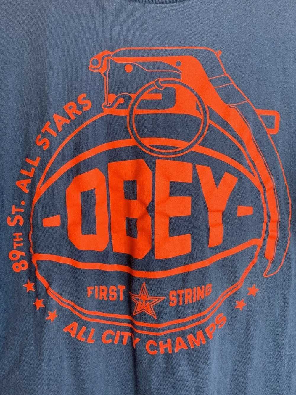 Obey Obey Vintage Grenade 89th St. All Stars All … - image 3