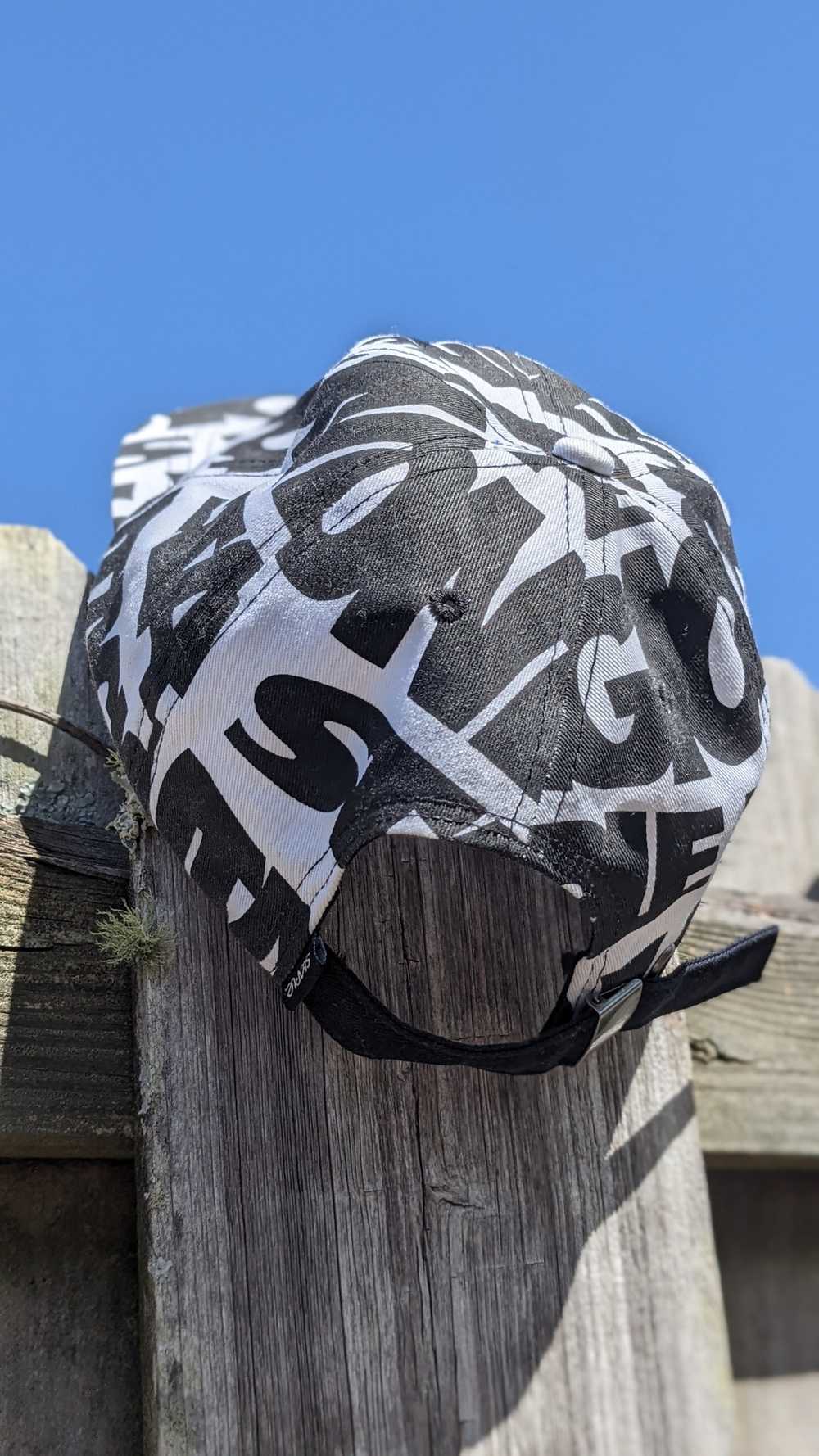 Staple Staple Pigeon Black & White Print Cap - image 2