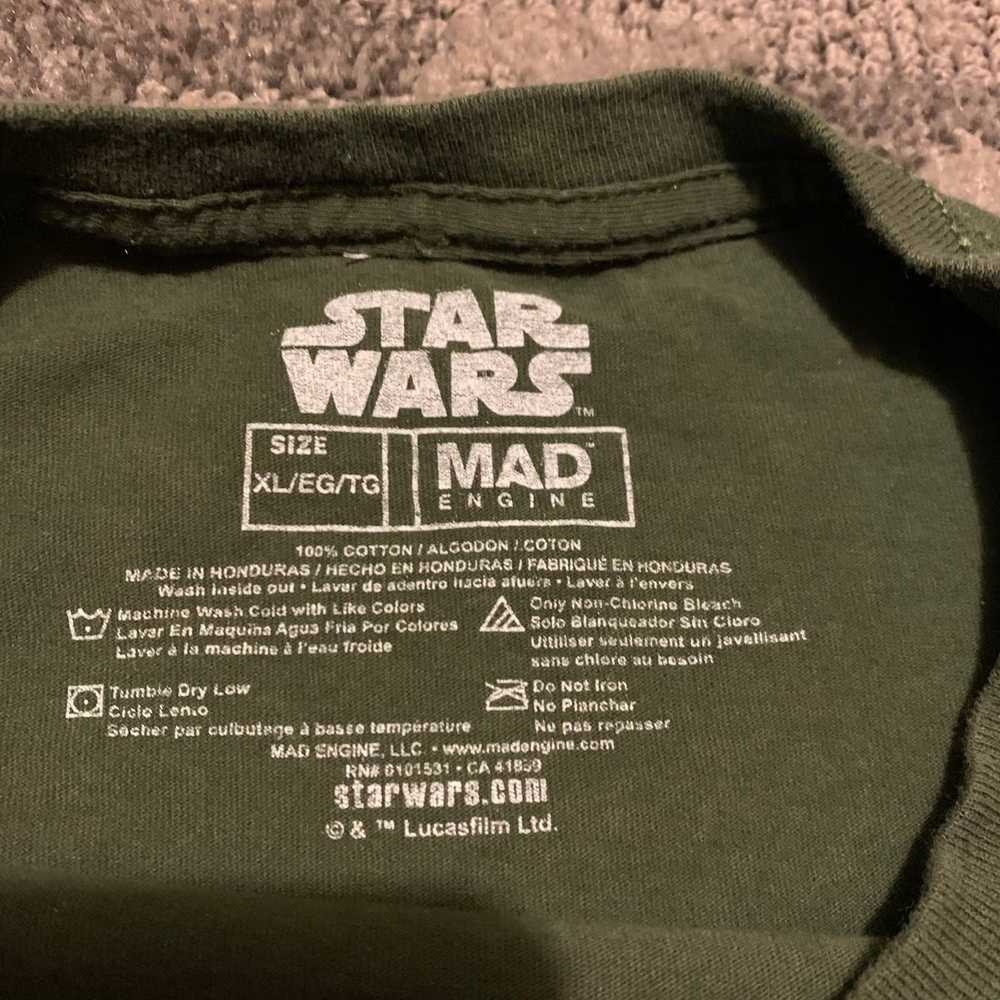 Star Wars The Mandalorian Baby Yoda Green T Shirt… - image 2