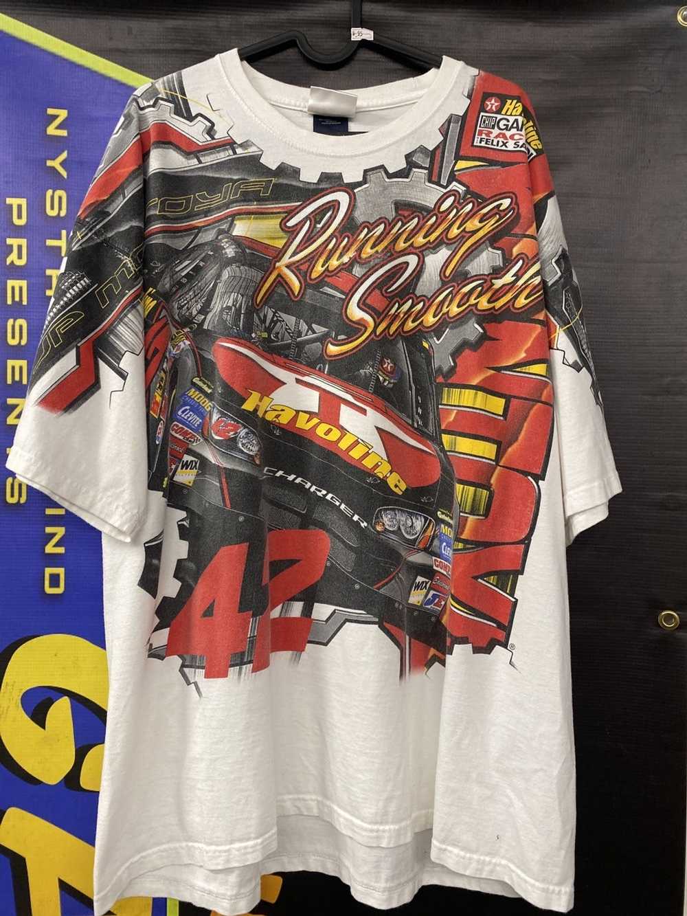 NASCAR × Vintage Vintage nascar havoline shirt - image 1