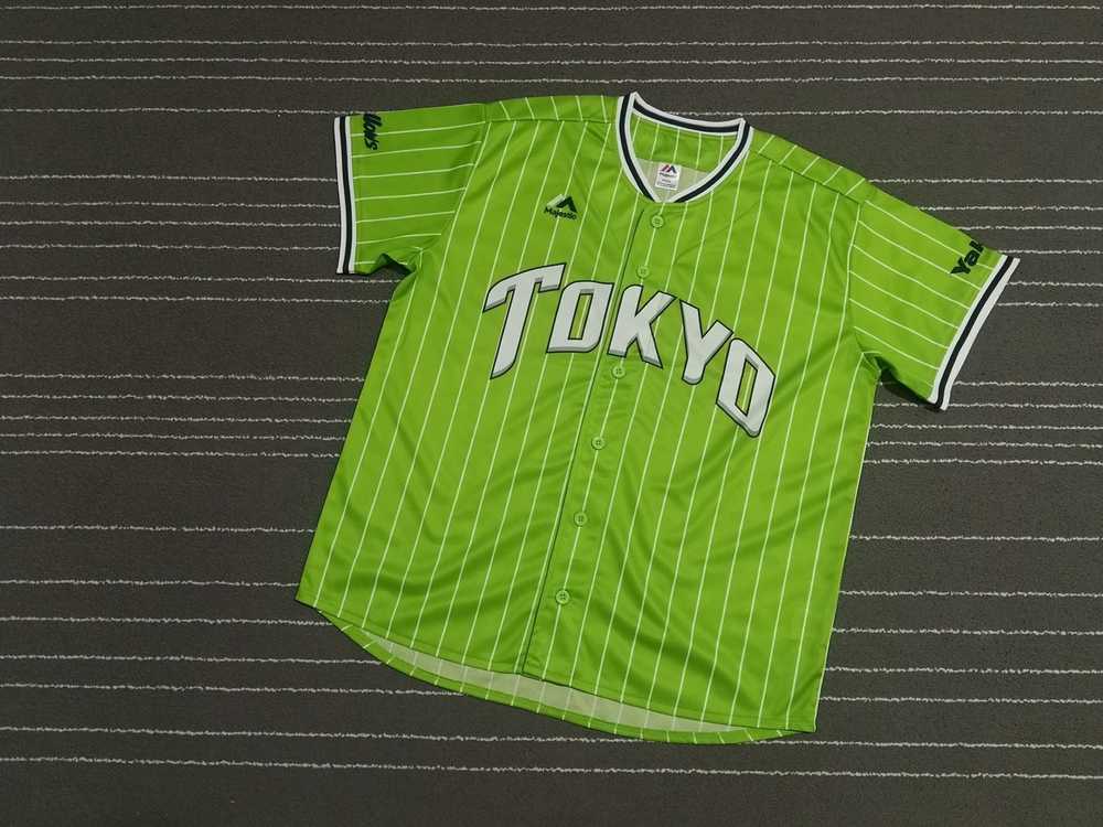 Japanese Brand × MLB × Majestic SWALLOWS TOKYO YA… - image 1