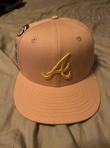 Official New Era MLB Floral Atlanta Braves Toffee Brown 59FIFTY Fitted Cap  B9667_979 B9667_979 B9667_979