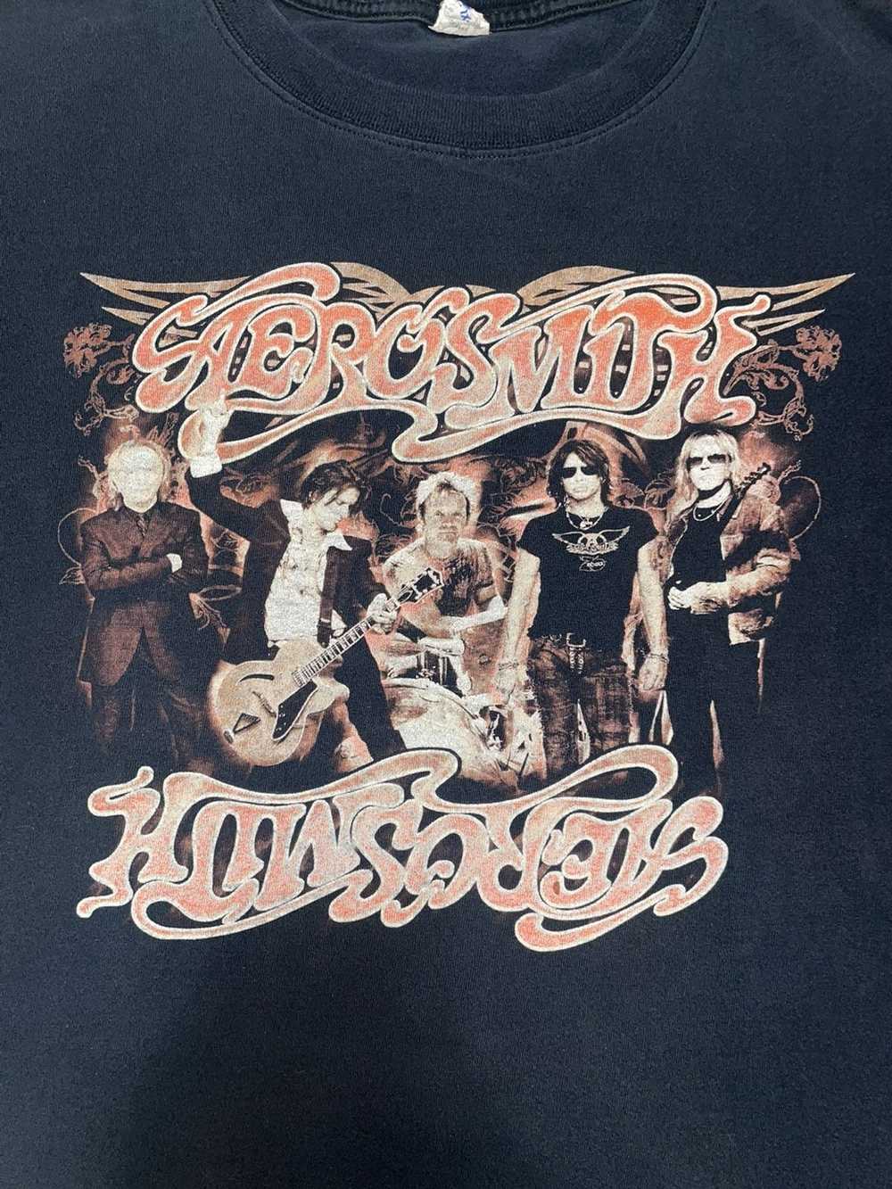 Band Tees × Vintage 2007 Aerosmith Tour tee - image 3
