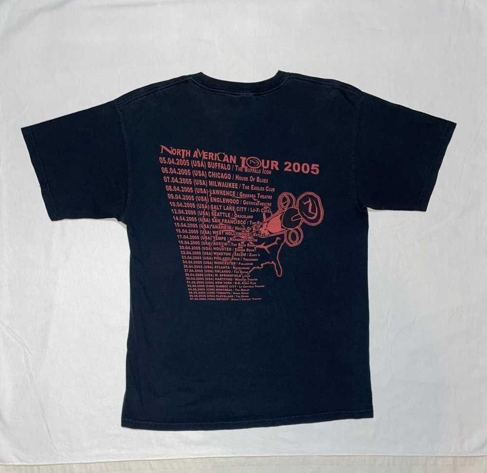 Band Tees × Vintage 2005 MNEMIC North American To… - image 5