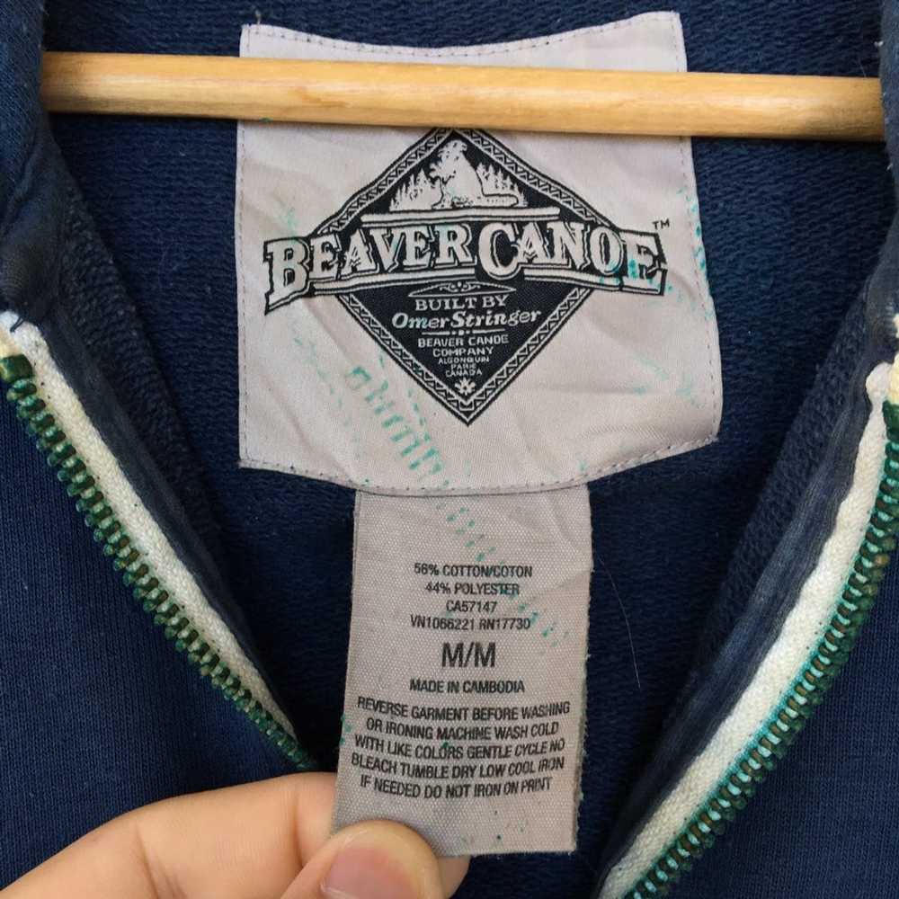 Japanese Brand × Vintage Beaver Canoe Sweatshirt … - image 6