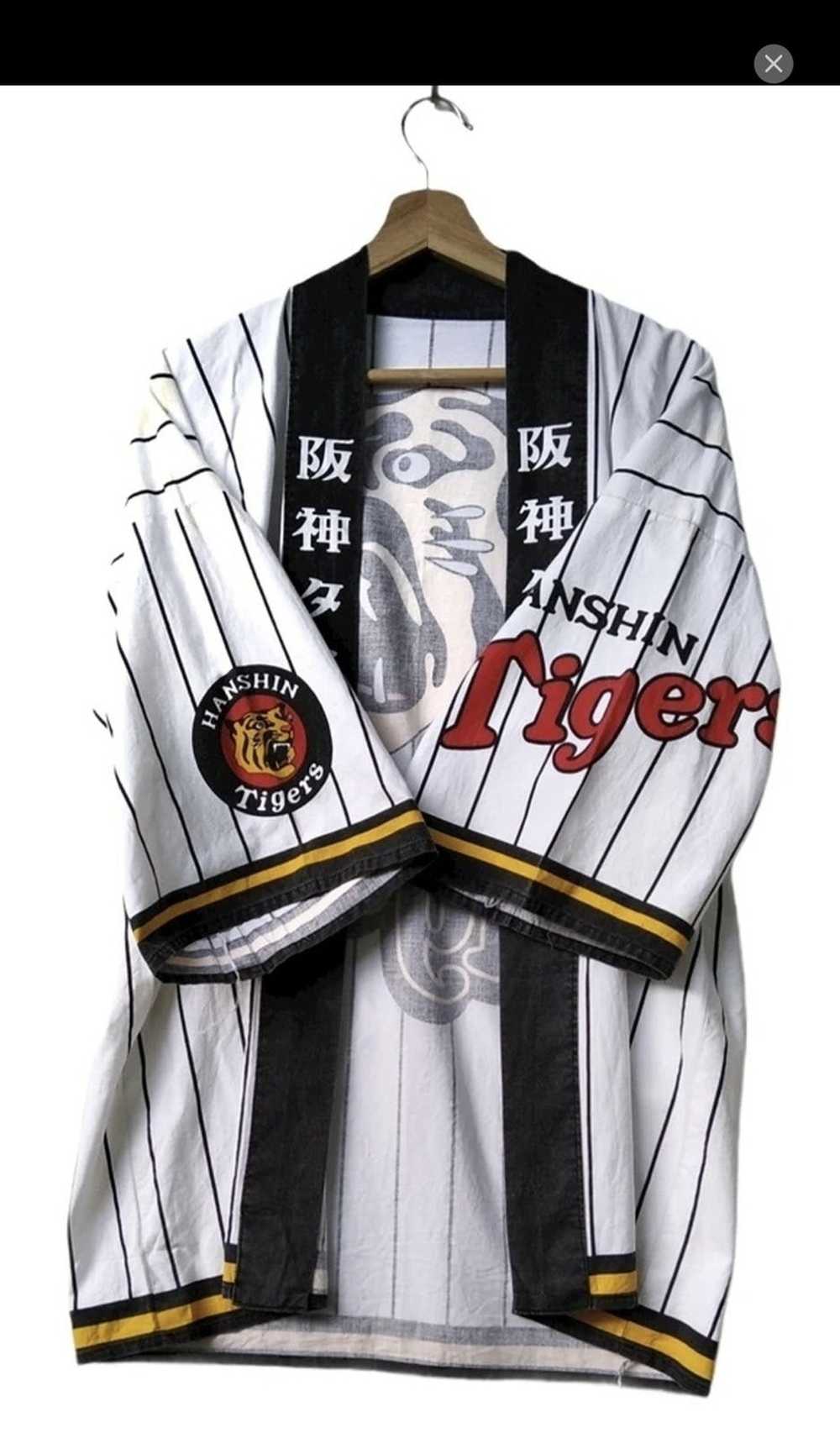 Japanese Brand Tiger Kimono Jersey Vintage Shirt - image 1