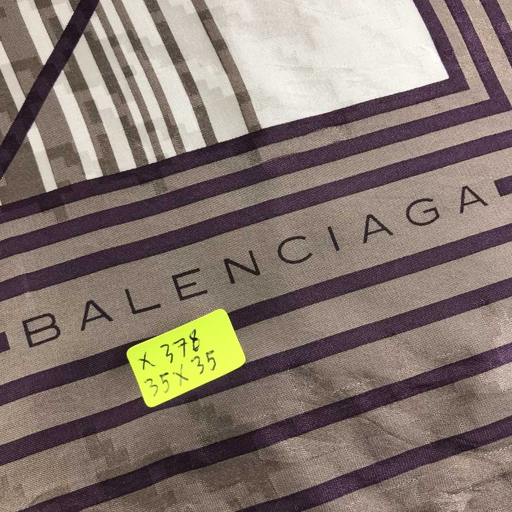 Vintage Vintage Balenciaga Silk Scarf - image 6