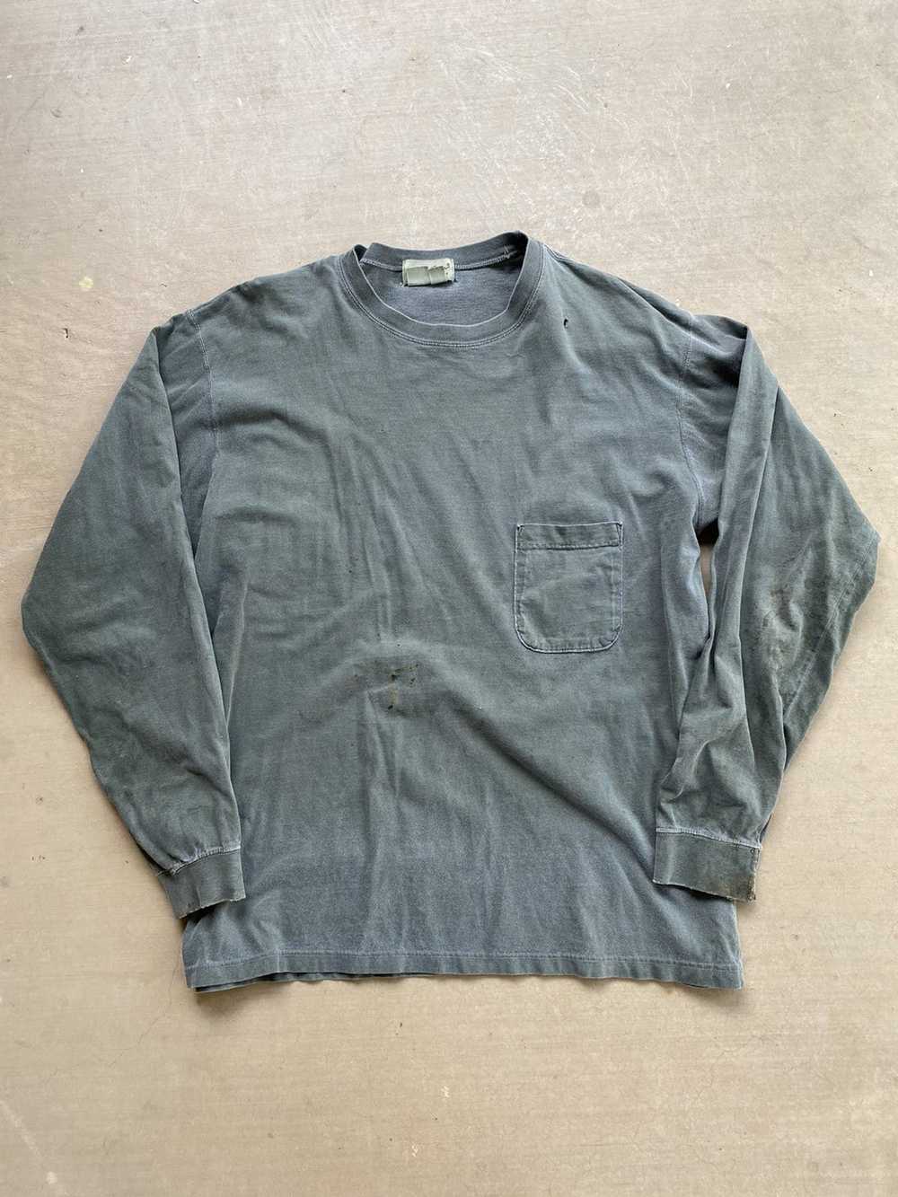 Eddie Bauer × Vintage Vintage Green Distressed Lo… - image 1