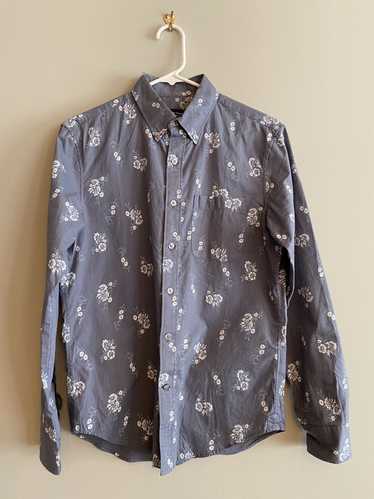 Club Monaco Club Monaco slim floral shirt