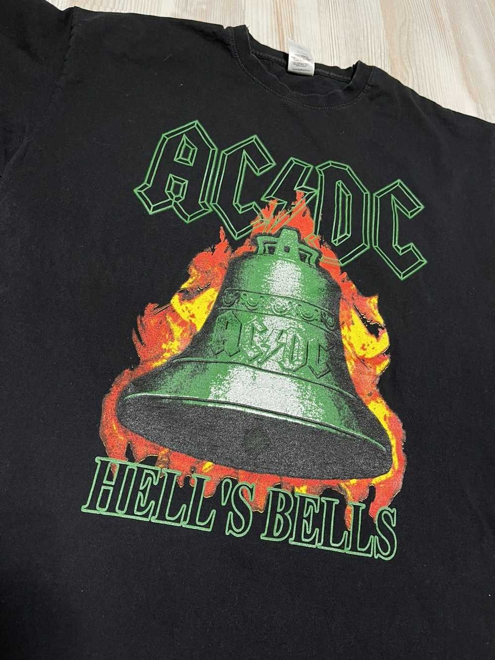 Ac/Dc × Fruit Of The Loom × Vintage ACDC Hells Be… - image 2