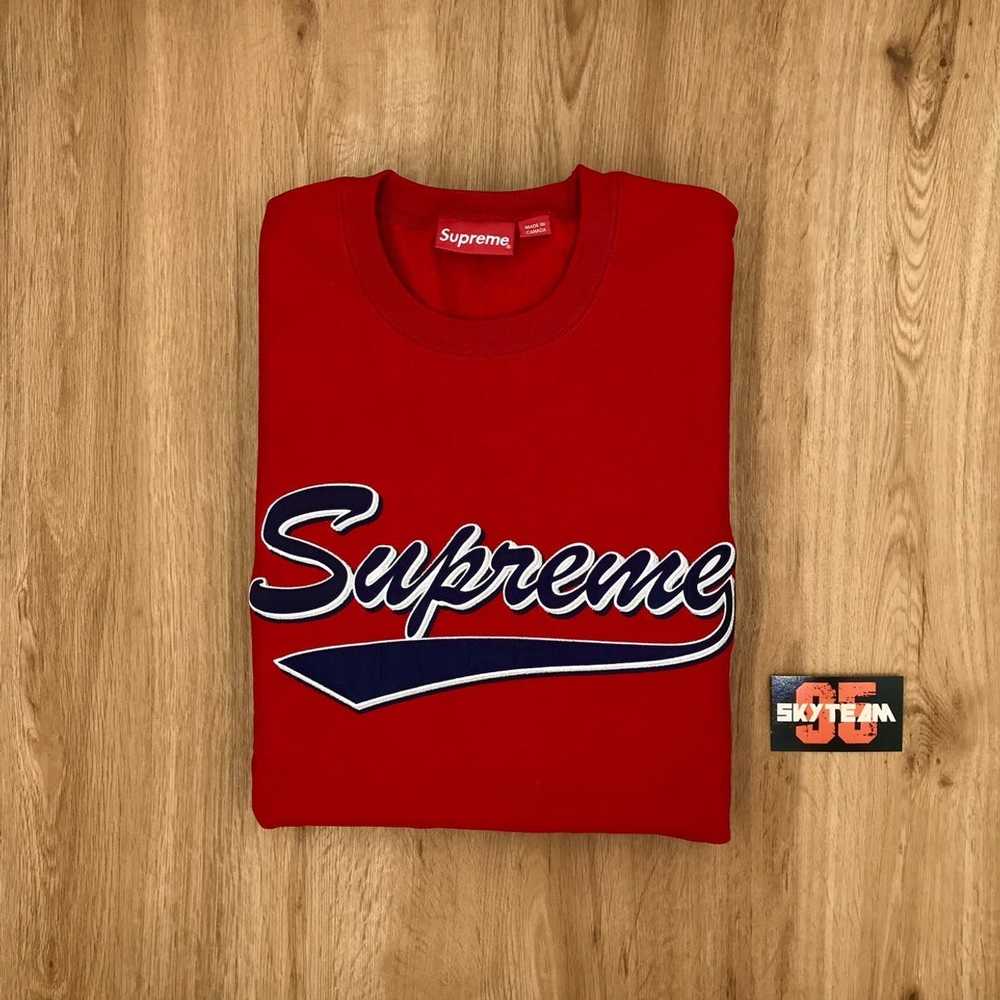 Supreme Supreme Brush Script Crewneck - image 1