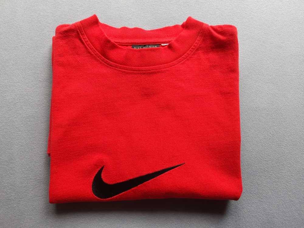 Nike × Vintage Nike Premier 90s Center Swoosh Tee - Gem