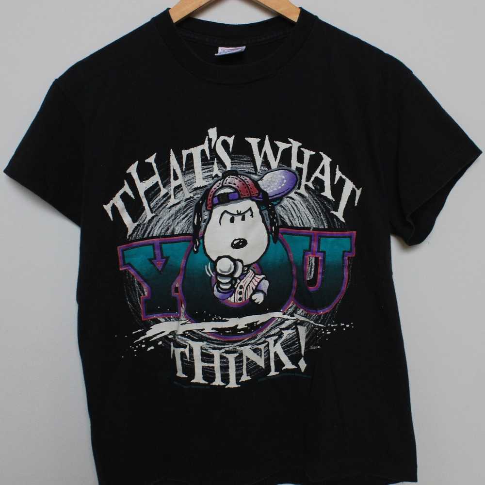 Peanuts × Vintage Vintage Snoopy T-shirt - image 1
