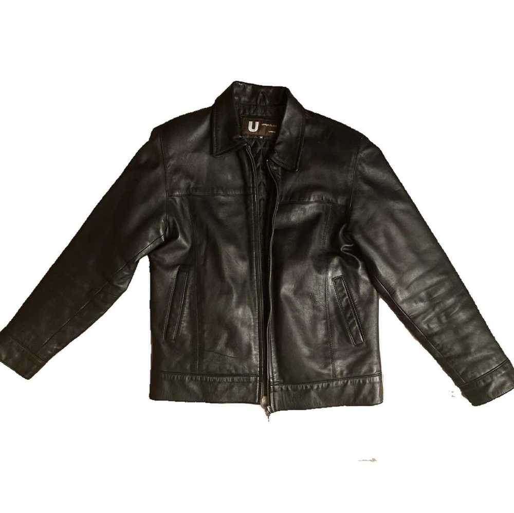 Vintage Upper Class London Leather Jacket - image 1