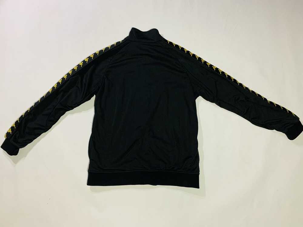 Kappa Kappa Tracksuit Jacket (Black & Gold) - image 3