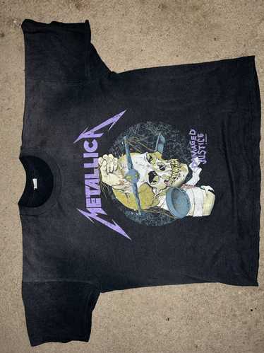 Metallica × Rock T Shirt × Vintage Vintage Metalli