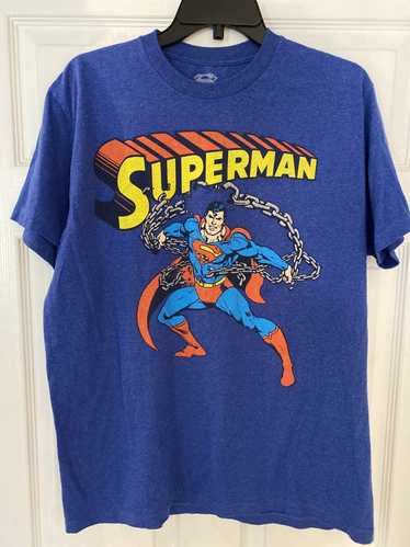 Vintage Superman classic logo chains T-shirt
