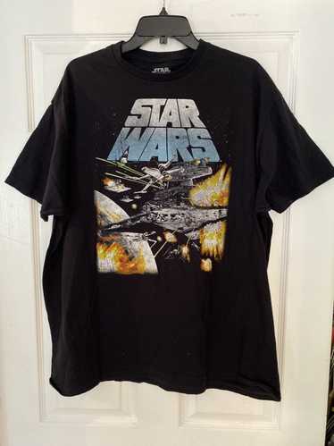 Star Wars Star Wars galactic fighting scene T-shir