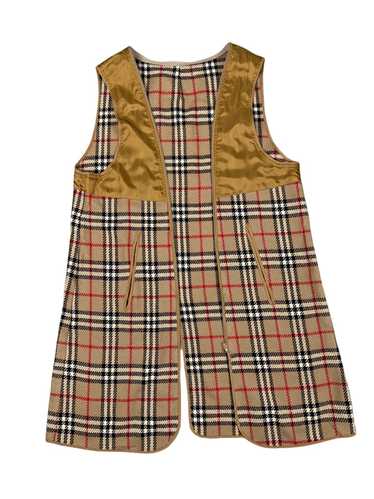 Burberry Vintage Burberrys Nova Checked Vest - image 1