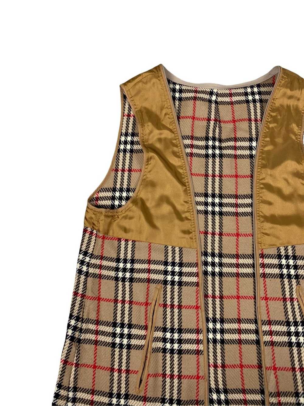 Burberry Vintage Burberrys Nova Checked Vest - image 2