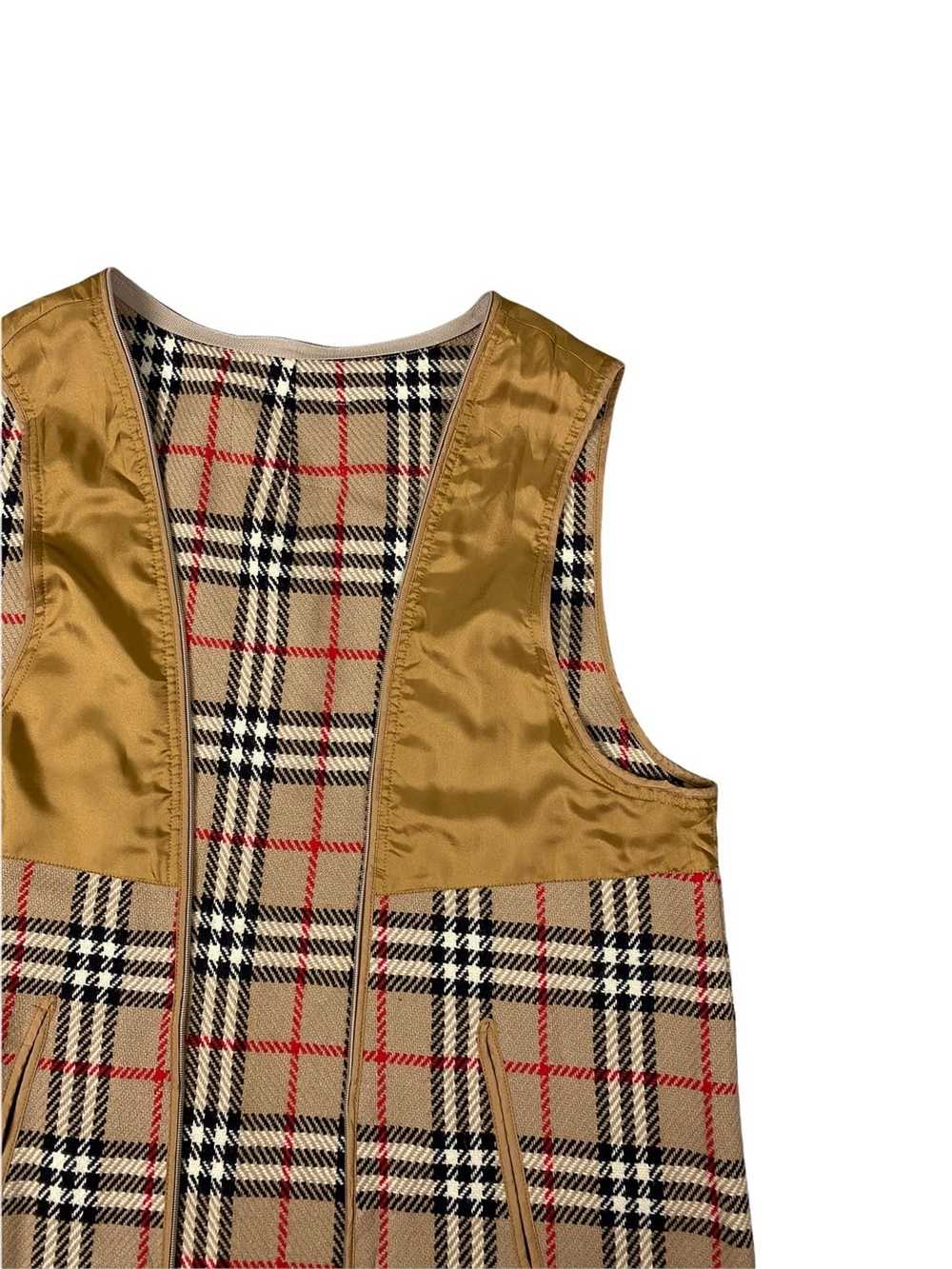 Burberry Vintage Burberrys Nova Checked Vest - image 3