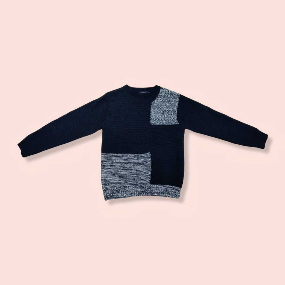 Cashmere & Wool × Coloured Cable Knit Sweater × R… - image 2