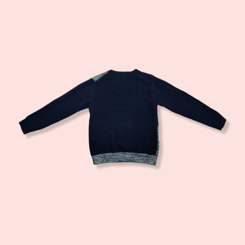 Cashmere & Wool × Coloured Cable Knit Sweater × R… - image 5