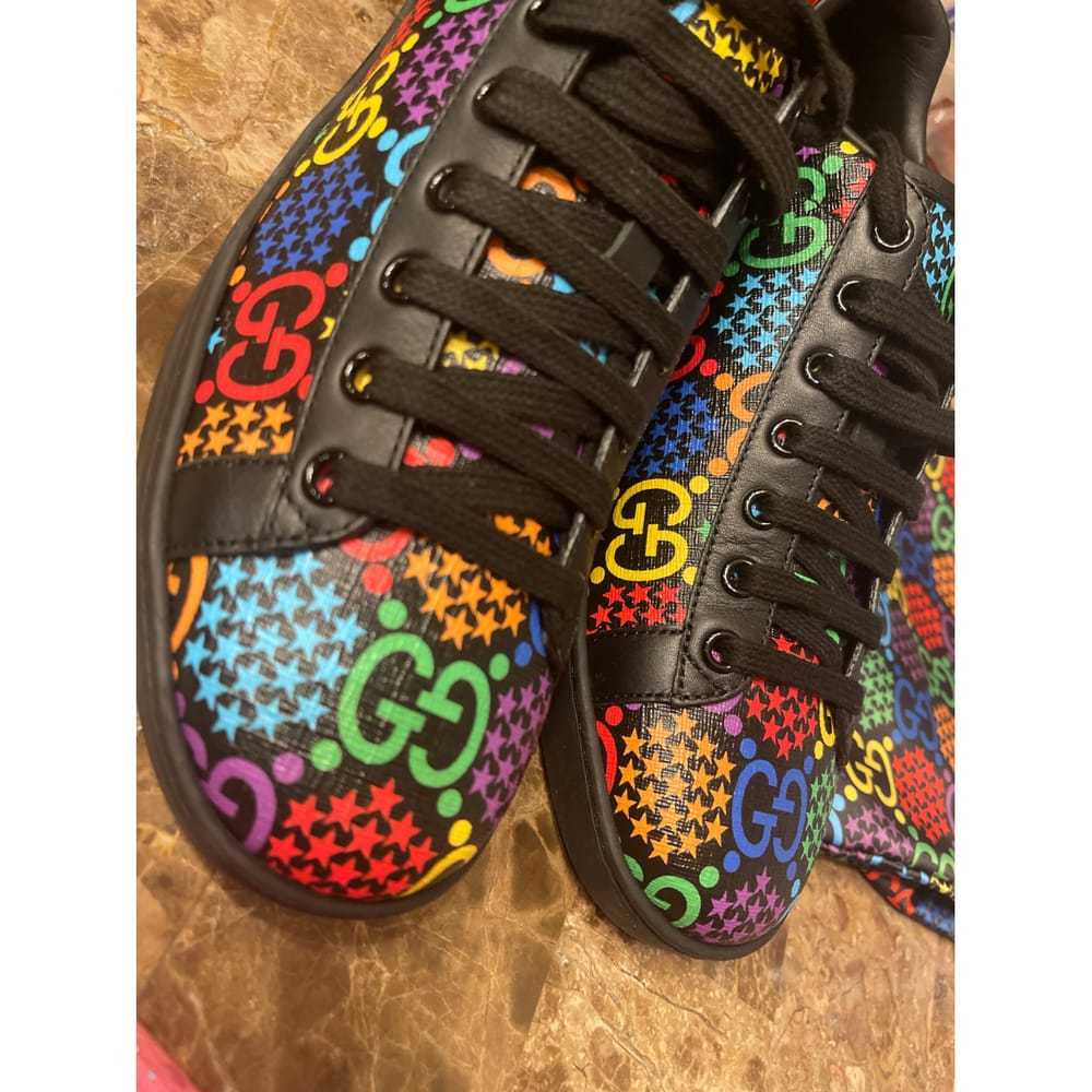 Gucci Ace leather low trainers - image 2