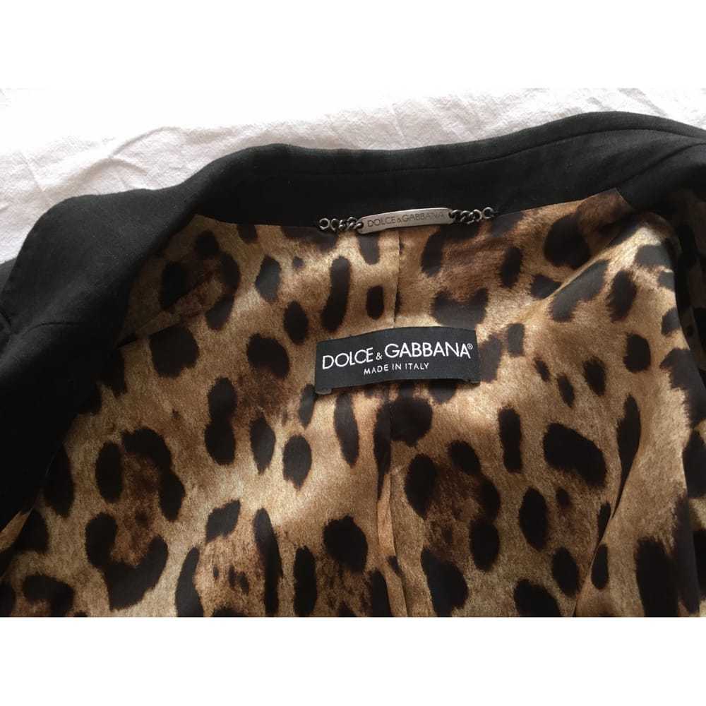Dolce & Gabbana Linen suit jacket - image 4