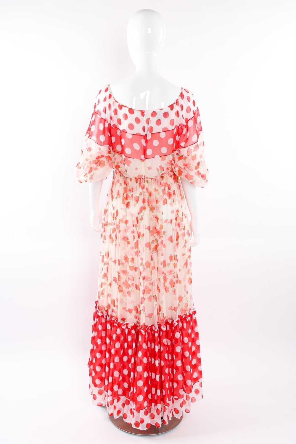 MIGNON Blooming Polka Dot Dress - image 10