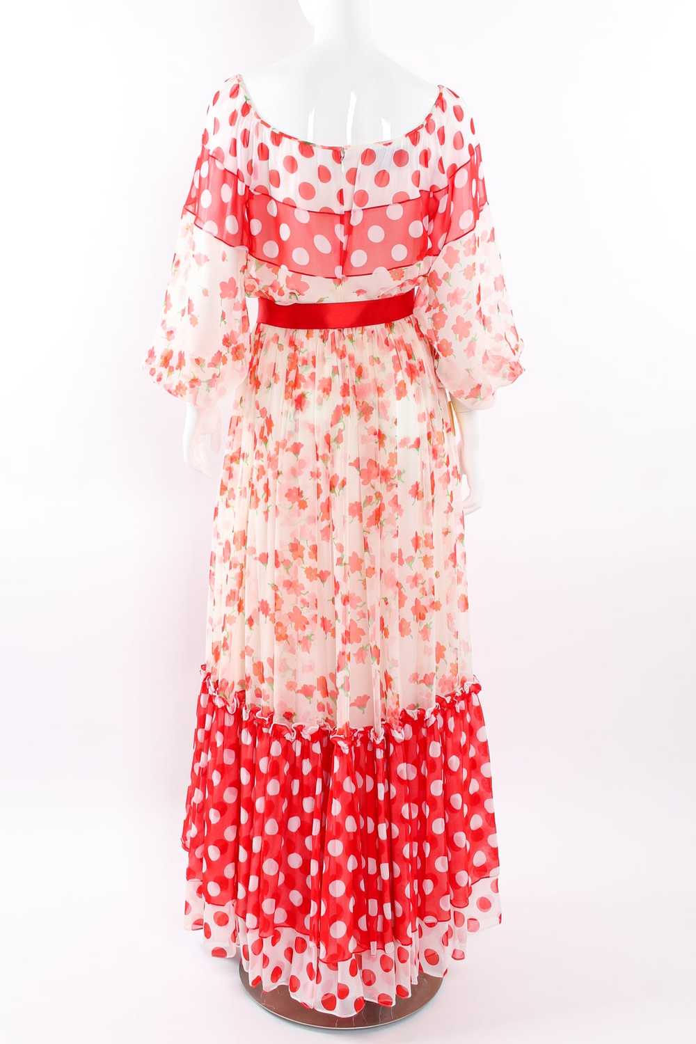 MIGNON Blooming Polka Dot Dress - image 12