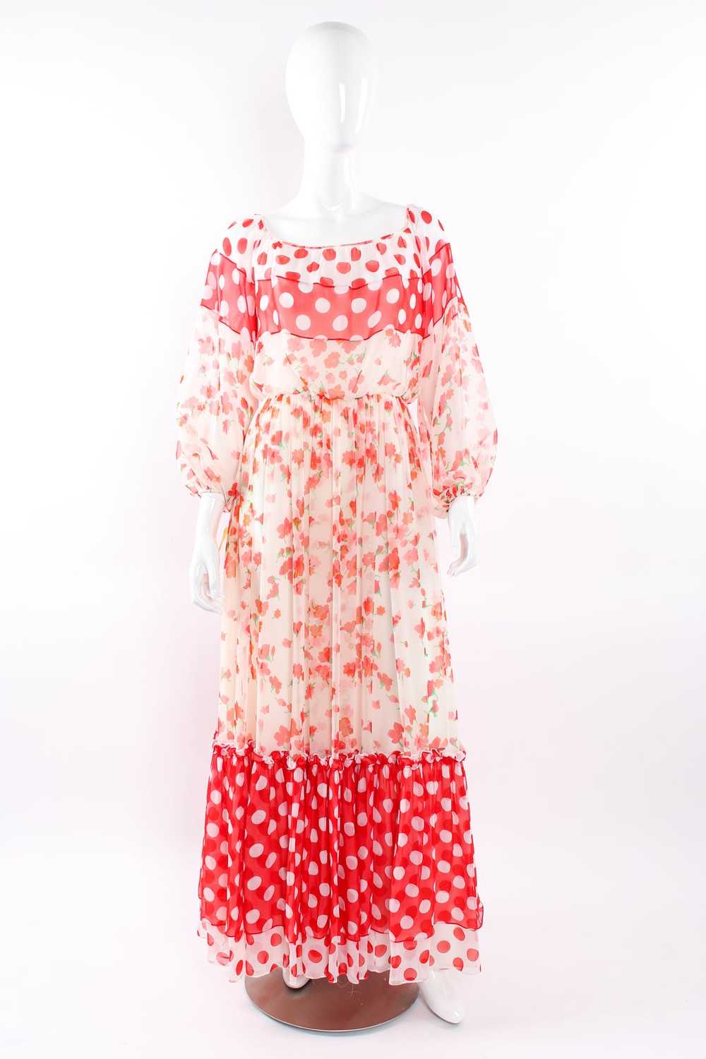 MIGNON Blooming Polka Dot Dress - image 3