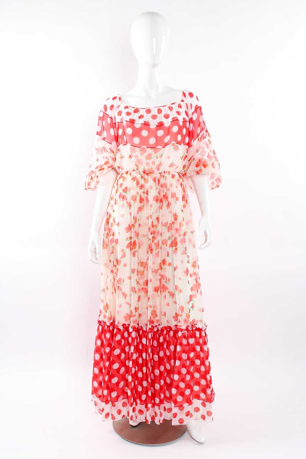 MIGNON Blooming Polka Dot Dress - image 5