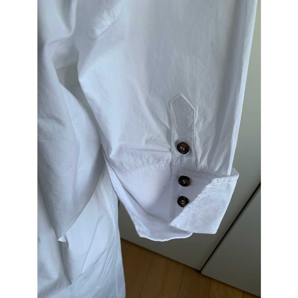 Ganni Dress Cotton in White - image 3