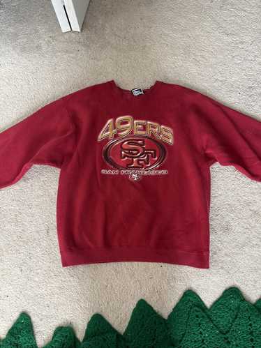 NFL, Sweaters, San Francisco 49ers Vintage 993 Nflp Black Logo Crewneck  Sweater